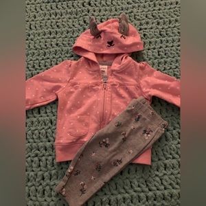 Carters baby girl outfit